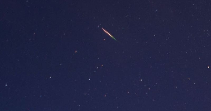 Bright green fireball traveling close to 100,000 mph lights up sky above Michigan's Great Lakes