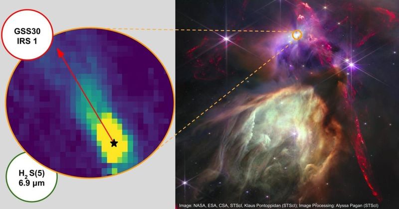 NASA’s James Webb Space Telescope observes mysterious ultraviolet radiation in stellar nursery