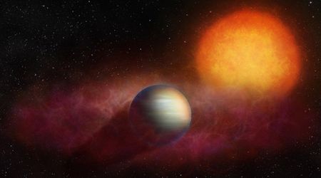 NASA's James Webb Telescope spots 'super-puff' exoplanet leaking substantial volume of helium into space