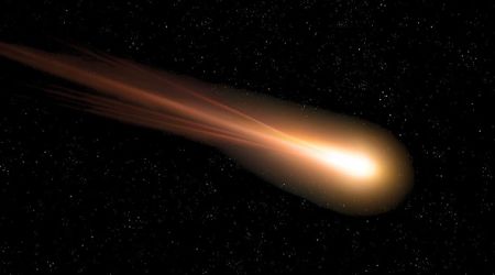 Amateur astronomer captures Mercury's magnificent and bright comet-like tail. See picture