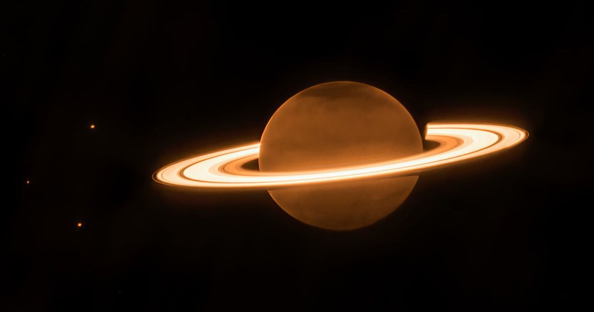 Digital improvement of an image from NASA containing Saturn and few of its Moons. (Representative Cover Image Source: Getty Images | Photo by Roberto Machado Noa)
