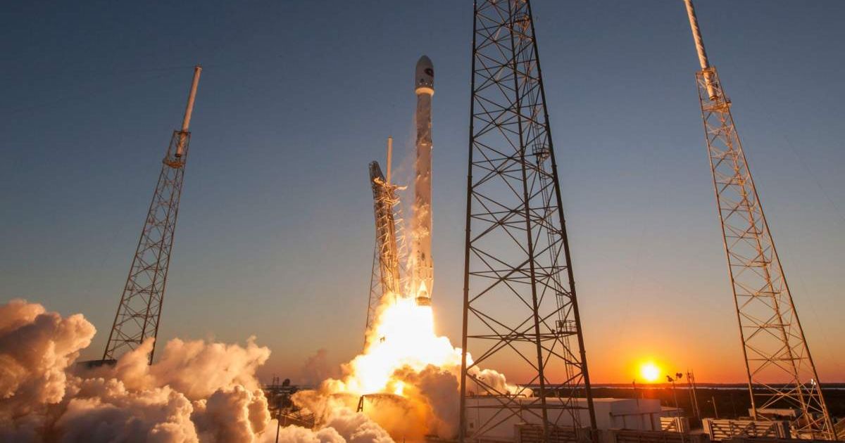Spacecraft launching into orbit during sundown (Representative Cover Image Source: Pexels | Photo by SpaceX)