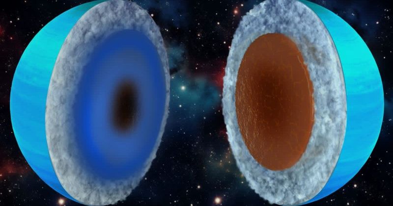 Uranus and Neptune may be more rocky than icy, new study reveals