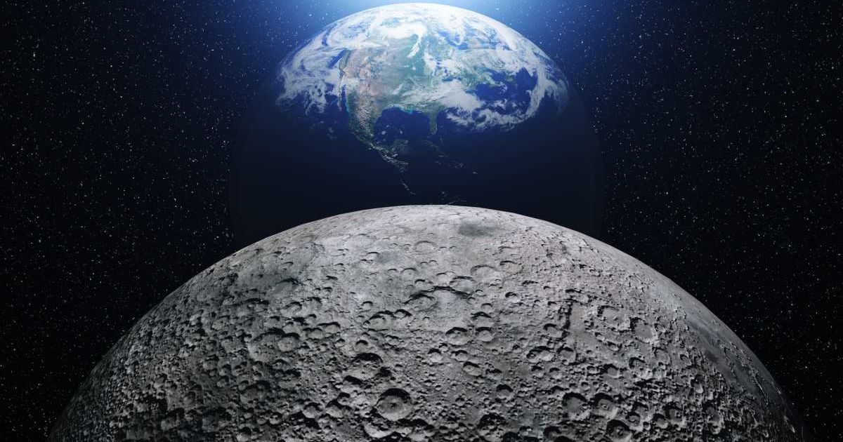 A 3D rendered image of planet Earth with the Moon (Representative Cover Image Source: Getty | mikiell)