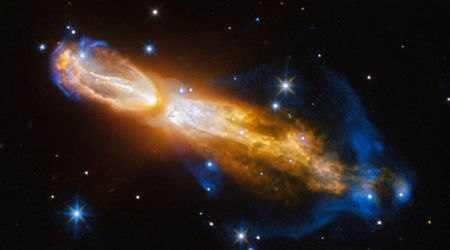 Hubble captures stunning image of Calabash Nebula—a space gourd