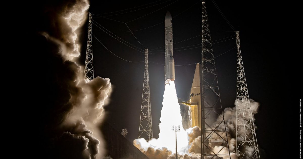 On 17 December at 05:01 GMT/06:01 CET), Galileo satellites 33-34 were launched from Europe's Spaceport in French Guiana on an Ariane 6 rocket (Cover Image Source: X | ESA)
