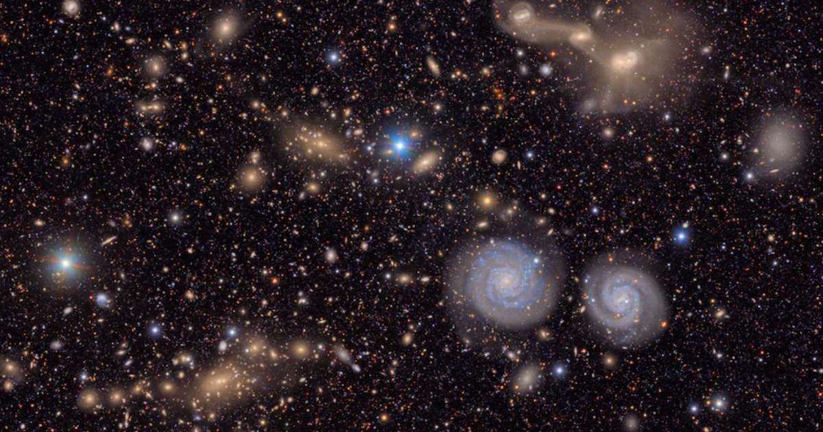 This image shows a section of the Virgo Cluster. (Representative Cover Image Source: NSF-DOE Vera C. Rubin Observatory)
