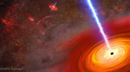 Hubble spotted two cores in a nearby galaxy—now James Webb may have caught the reason in action