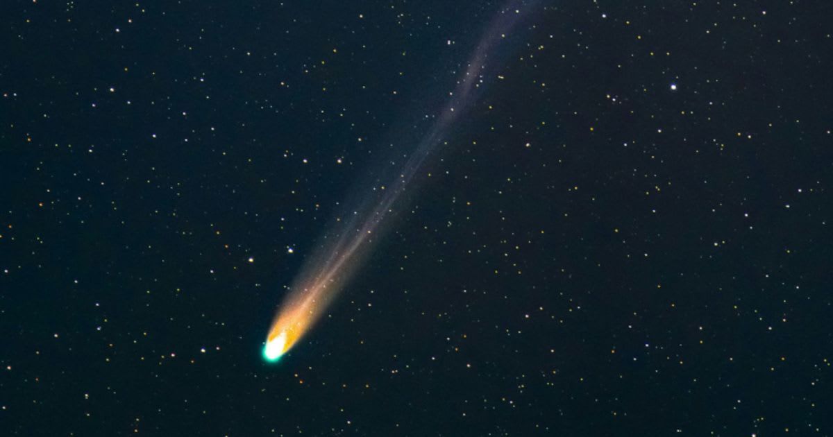 An image of a comet on a night full of stars (Representative Cover Image Source:  Unsplash | Jacob Dyer)