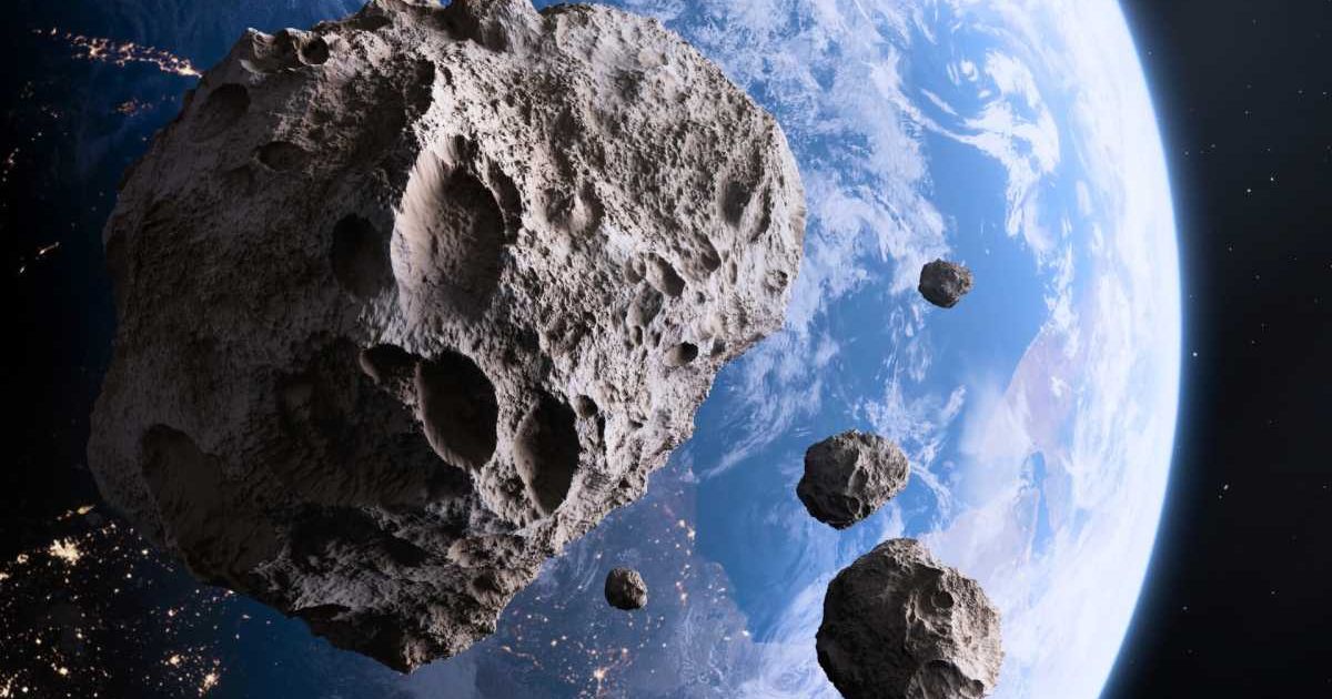 Blue Earth and asteroids in space, along with a view of planet Earth, elements of this image furnished by NASA (Representative Cover Image Source: Getty | mikdam)