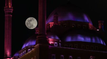 In pics: January's 'Wolf Moon' as seen from New York City, England, Egypt, India and Mexico
