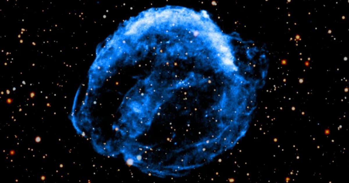 A still from the Supernova Remnant video from NASA’s Chandra. (Cover Image Source: NASA)