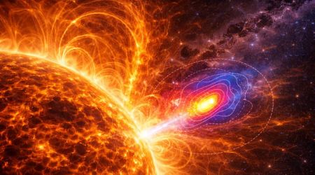 Scientists solve a decades-old mystery by finding the hidden source of solar flare gamma rays