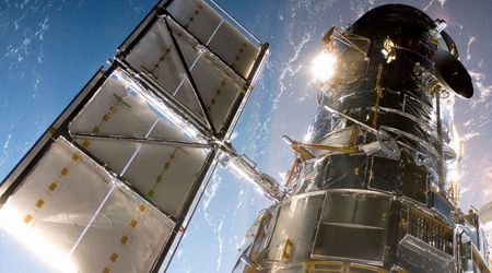 Astrophotographer captures rare footage of Hubble Space Telescope crossing the Sun