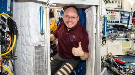 NASA’s Mike Fincke passes ISS command to Sergey Kud-Sverchkov ahead of Crew-11 departure