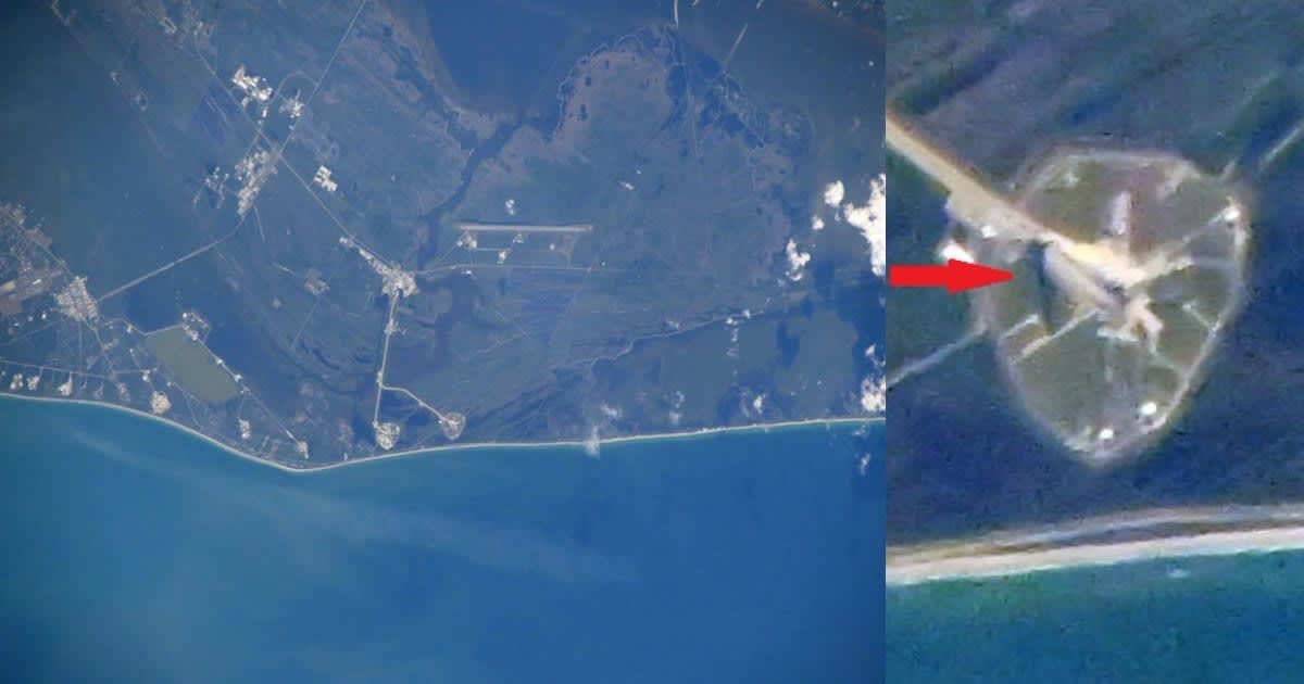 A view of the Kennedy Space Center Launch Pad 39B, where the Space Launch System is in position for the Artemis 2 mission. (Cover Image Source: X/Chris Williams)
