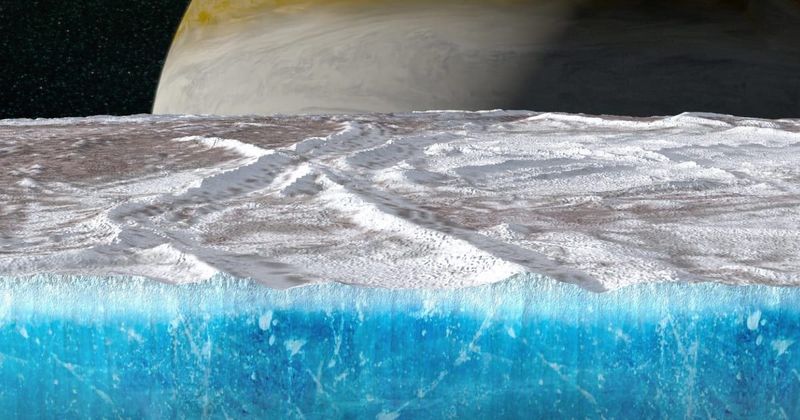 NASA’s Juno spacecraft reveals new details about the thickness of Europa’s icy shell