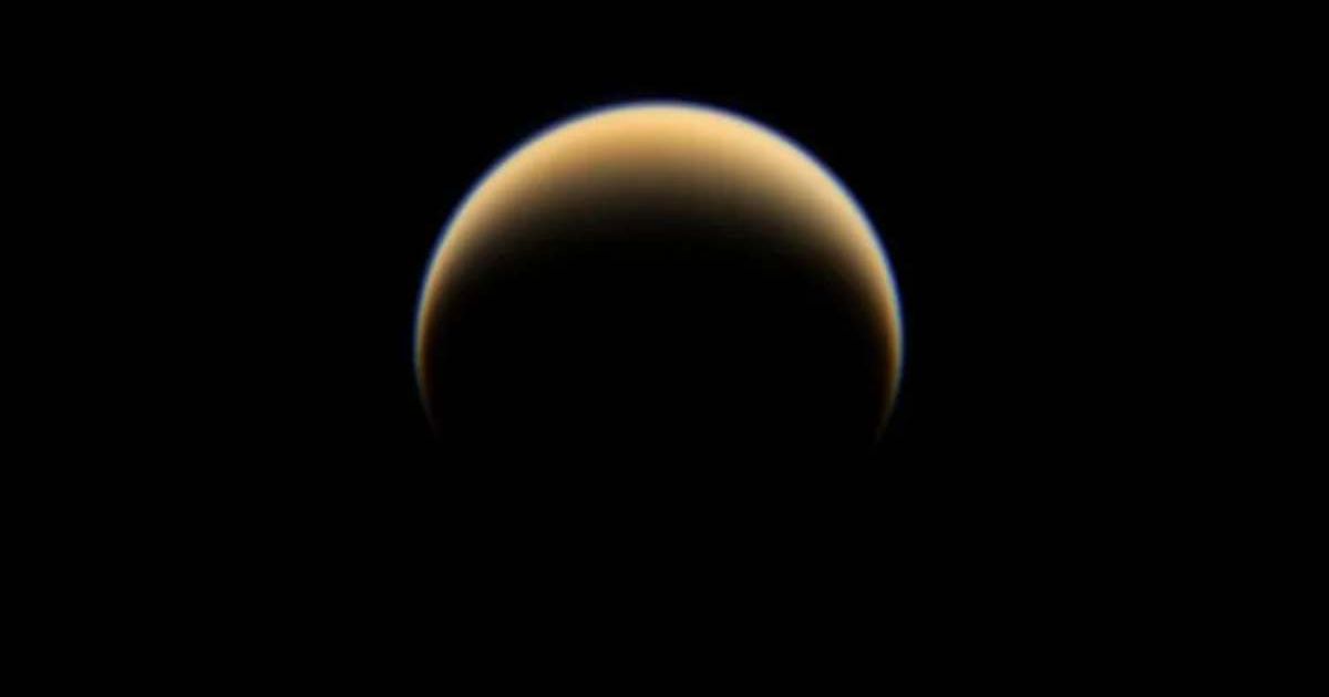 NASA's Cassini spacecraft took this image looking down on the north pole of Titan. (Cover Image Source: NASA/JPL/Space Science Institute)