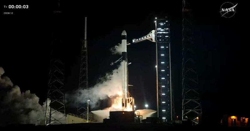 NASA's SpaceX Crew-12 successfully launched to International Space Station, docking set for February 14