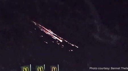 Scientists directly measure metal pollution caused by uncontrolled SpaceX rocket re-entry for the first time