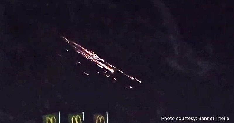 Scientists directly measure metal pollution caused by uncontrolled SpaceX rocket re-entry for the first time