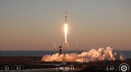 SpaceX's Falcon 9 rocket launches 29 Starlink satellites from Florida