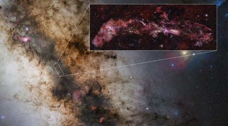 Largest-ever ALMA image shows Milky Way's chaotic center in unprecedented detail