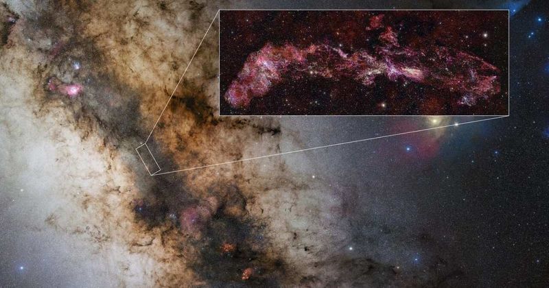 Largest-ever ALMA image shows Milky Way's chaotic center in unprecedented detail