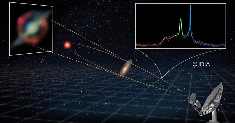 MeerKAT uncovers record-setting cosmic laser in a galaxy 8 billion light-years away
