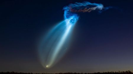 Glowing 'jellyfish' cloud appears over Florida skies after SpaceX Starlink launch