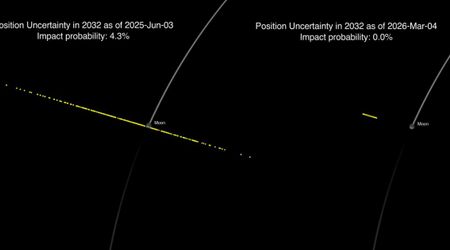 Asteroid previously projected to hit the Moon in 2032 will now miss, says NASA