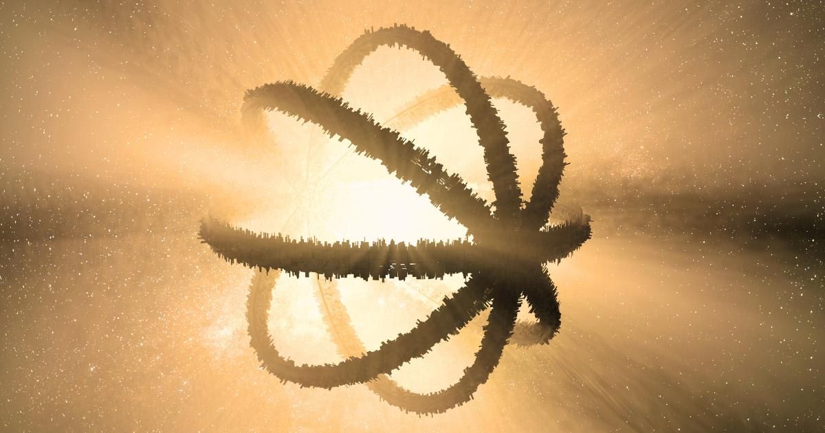 Illustration of a Dyson sphere - an alien megastructure around a star. (Representative Cover Image Source: Getty Images | cokada)