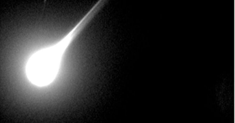 A meteorite crashed through the roof of a German home on March 8, reached as far as the bedroom