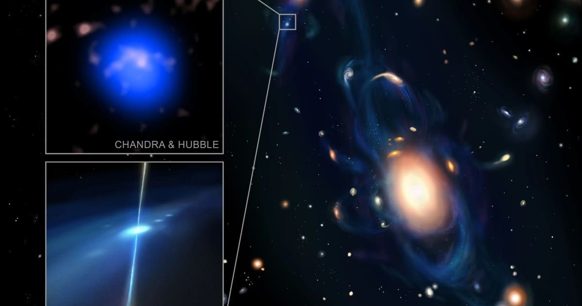 This X-ray image of the neutron stars' merger (Cover Image Source: X-ray: NASA/CXC/Penn State Univ./S. Dichiara; IR: NASA/ESA/STScI; Illustration: ERC BHianca 2026 / Fortuna and Dichiara)
