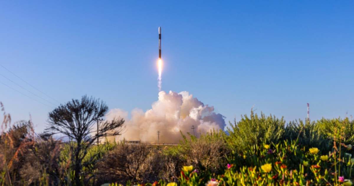 The launch of Firefly Alpha Flight 7 from SLC-2, Vandenberg Space Force Base, CA. (Cover Image Source: Firefly)