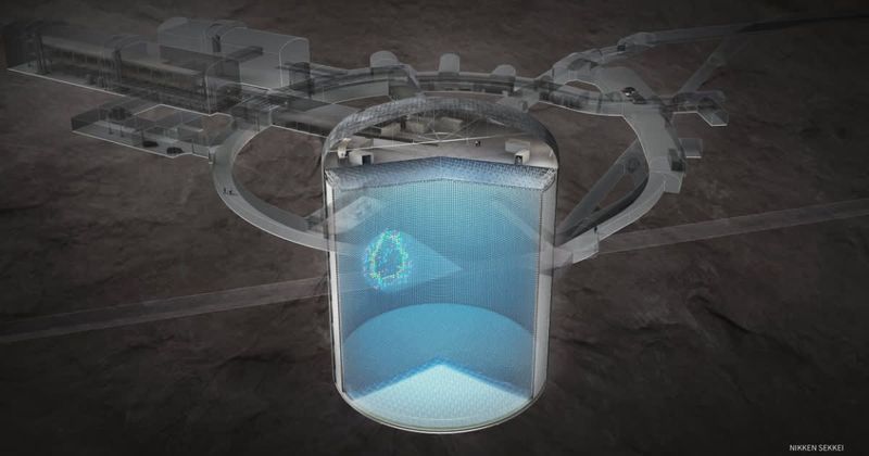 Massive water tank located 600 meters below ground can help deepen understanding of ghost particles