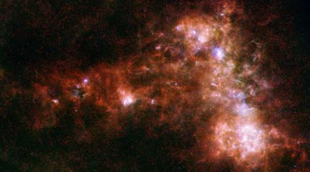 One of Milky Way's neighbors is still reeling from a collision that sent its stars into chaos