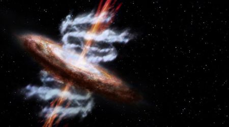 XRISM observers a supermassive black hole 'wake up' and fire winds at near-light-speed
