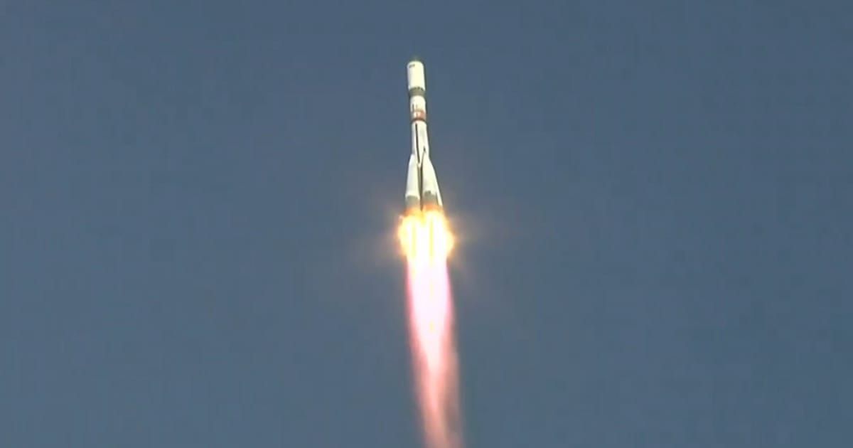 The Progress 94 cargo spacecraft launches to the International Space Station on March 22, 2026. (Cover Image Source: NASA)