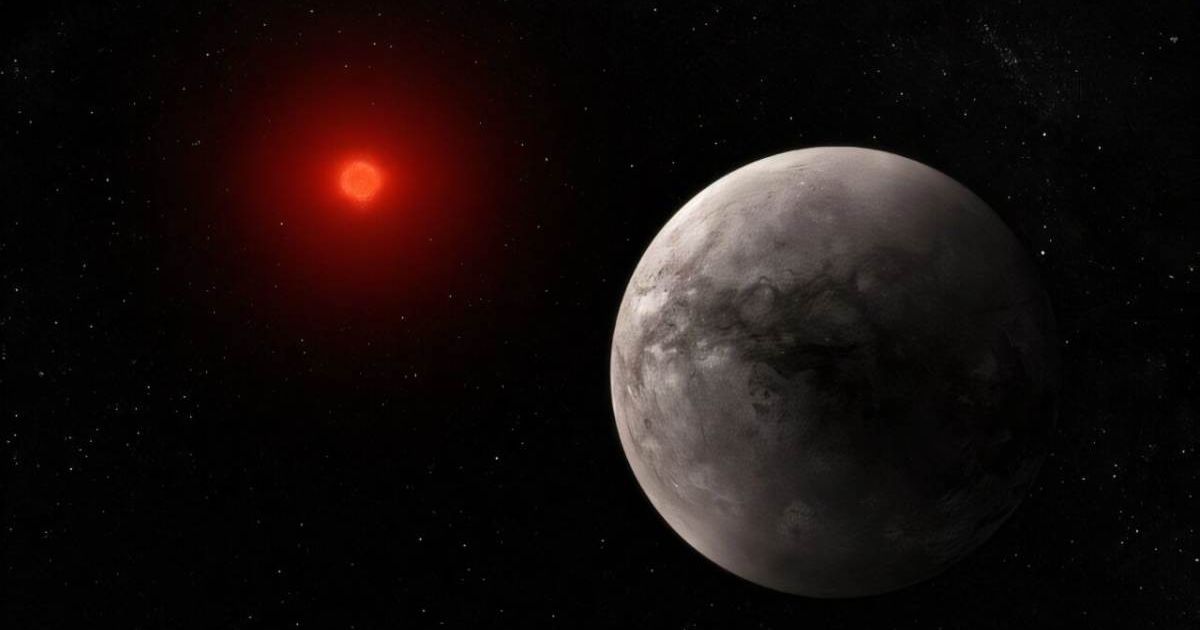 Artist's depiction of TRAPPIST-1 b which is an exoplanet. [Representative Cover Image Source: NASA, ESA, CSA, J. Olmsted (STScI), T. P. Greene (NASA Ames), T. Bell (BAERI), E. Ducrot (CEA), P. Lagage (CEA)]