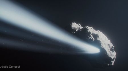 NASA's Hubble finds comet that stopped spinning and started again in the opposite direction