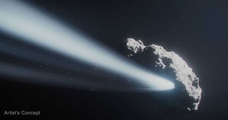 NASA's Hubble finds comet that stopped spinning and started again in the opposite direction
