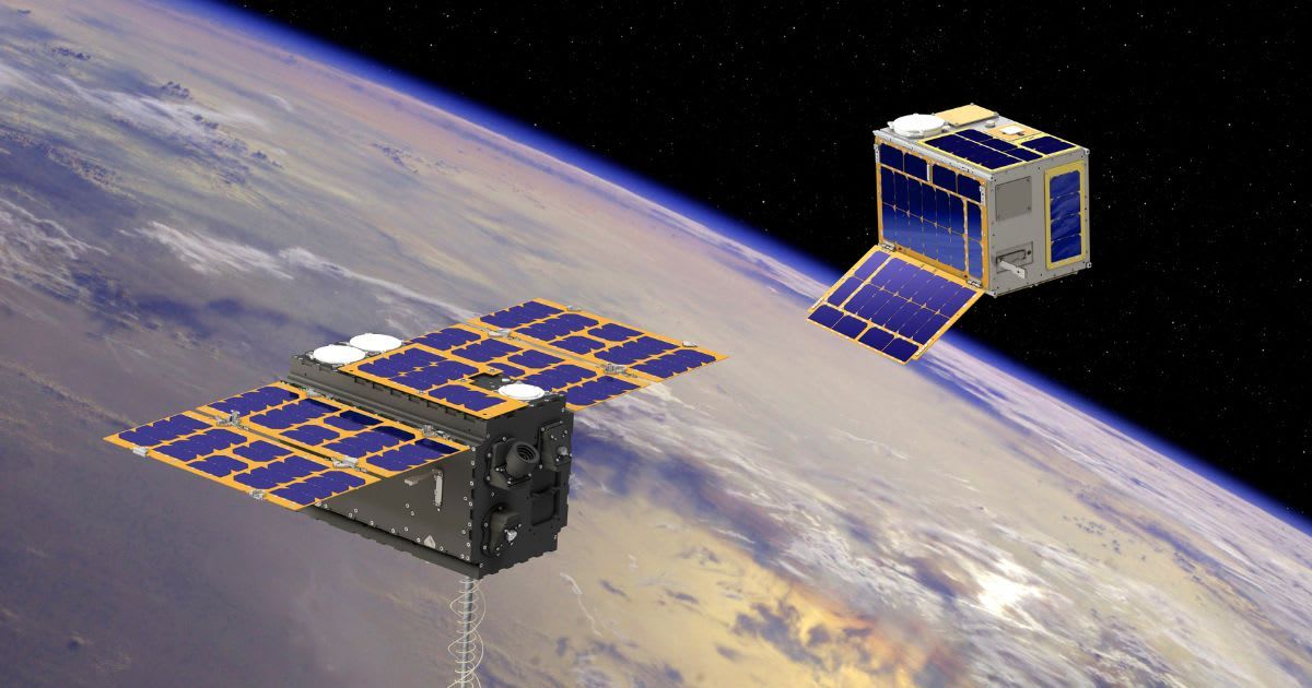 An artist’s impression shows the European Space Agency’s proposed Celeste constellation, a network of satellites orbiting in low Earth orbit (LEO). (Cover Image Source: ESA - D. Ducros)