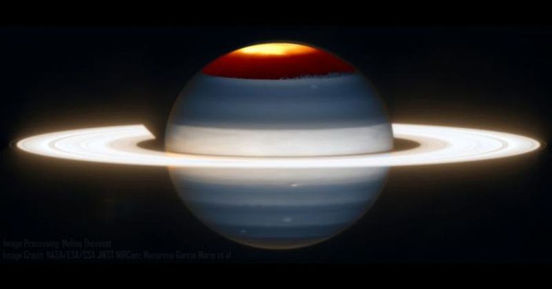 Saturn's auroras are the reason why the planet appears to change its spin, new study finds