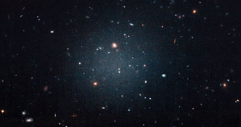 Astronomers identify another galaxy missing dark matter, supporting collision theory