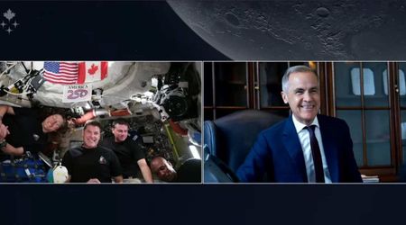 Artemis II: Jeremy Hansen and Canadian PM Mark Carney discuss global collaboration, maple syrup and more