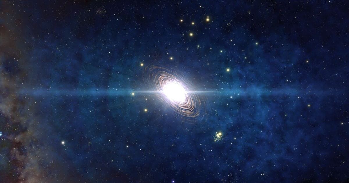 Artist’s impression of one of the first generation of stars – Pop III stars – that lit up the Universe. (Cover Image Source: NOIRLab/NSF/AURA/J. da Silva/Spaceengine)