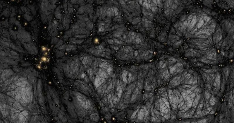 Clumps of apparently 'collisionless' dark matter may explain certain cosmic puzzles