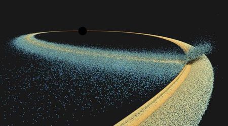 A new simulation shows what happens when a supermassive black hole tears a star apart
