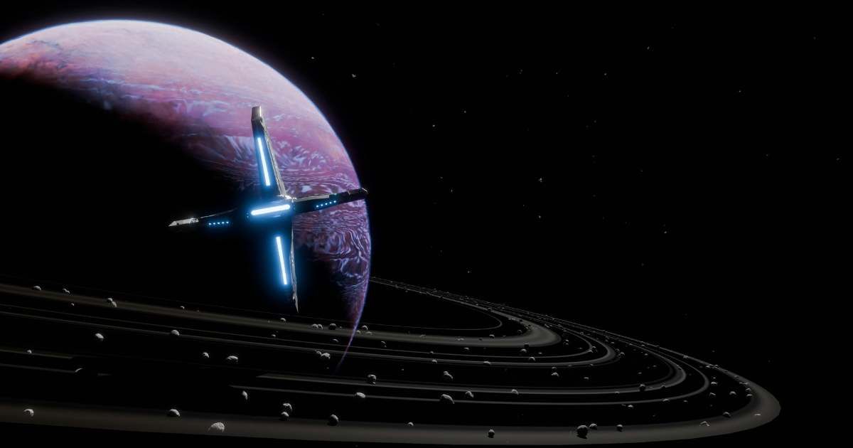 Spacecraft Orbiting Ringed Planet in Cosmic Scene (Representative Cover Image Source: Pexels | Adis Resic)